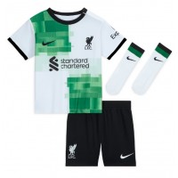 Camiseta Liverpool Andrew Robertson #26 Segunda Equipación Replica 2024-25 para niños mangas cortas (+ Pantalones cortos)